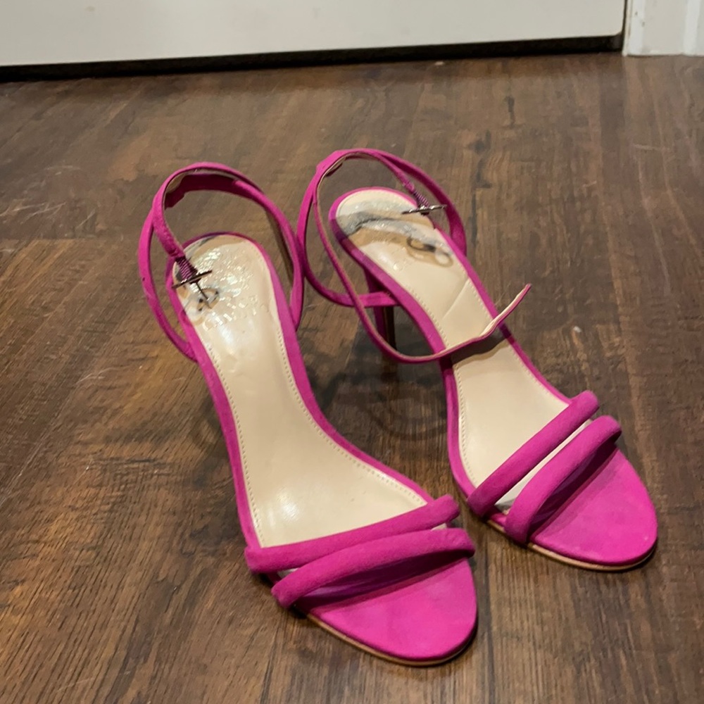 Vince Camuto pink heels. Barely used.